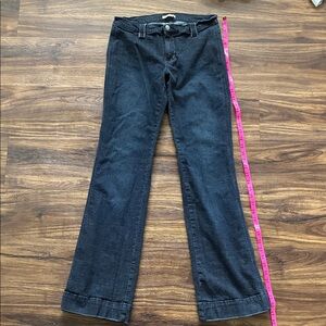 Forever 21 Dark Black Flared Jeans